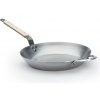 de Buyer Panvica na vyprážanie MINERAL B 32 cm drevená rukoväť