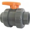 Plastový guľový ventil 2“ vnútorné závity 16 bar (PVC)