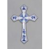 Cibulák - Svätý kríž 30,6 x 21,3 cm - originál cibuľový porcelán 1. akosť