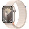 Apple Watch Series 9, 45mm, Starlight, Starlight Sport Loop (MR983QC/A)