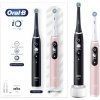 Oral-B EK Duo iO Series 6 Black&Pink + držiak zubnej kefky + cestovné púzdro 1 set