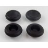 4 kusy Thumbscrews silikónová čierna pre PS 