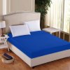 Entuzia Prestieradlo DELUXE Mako Jersey s lycrou - tmavo modré tmavomodrá Jersey s elastanom 180x200 cm