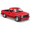 Maisto Chevrolet 454 SS Pick-up 1993 Červený 1:24