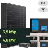 Ecoprodukt Hybrid Victron 3,5kWp 4,8kWh 1-fáz predpripravený solárny systém