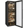Chladnička na víno Candy CWC 200 EELW/NF s kapacitou 81 fliaš, čierna