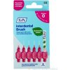 TePe Medzizubná kefka 0,4 mm size 0 (ružová) krabička 1x6 ks