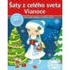 Šaty z celého sveta VIANOCE - Kniha samolepiek - Charlotte Segond-Rabilloud