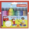 STABILO Pen 68 Mini značkovač Viacfarebný 18 kusov (4006381379694)