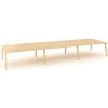 Interier Říčany Pracovné stoly Bench ALFA ROOT 540x160cm, dub