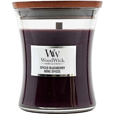 Woodwick Spiced Blackberry Medium Hourglass 275 g