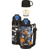 Thermos Detská termoska s dvoma uzávermi Čierna 800 ml