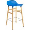 Normann Copenhagen Form 65 cm bright blue / oak