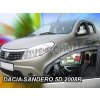 Dacia Sandero 2008-2012 (predné) - deflektory Heko