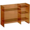 Laufen Kartell - Policový regál, 75x26x53 cm, jantár H3893310810001