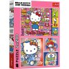 Puzzle 2x200 Hello Kitty a priatelia
