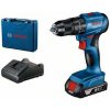Bosch - 18V AKU vŕtací skrutkovač s príklepom, 1x aku 2,0 Ah, nabíjačka 06019K3101