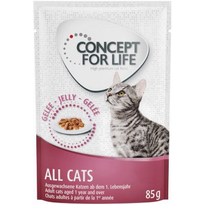 Concept for Life kapsičky, 48 x 85 g - 10 € zľava - All Cats v želé