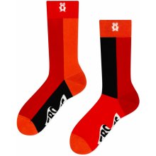 Frogies ponožky Color čierna červená
