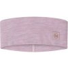 Buff MERINO WIDE HEADBAND SOLID fialová