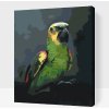 Vymalujsisam.sk Maľovanie podľa čísiel - Papagáj Amazoňan Veľkosť: 40x50cm, Rám: Na plastovej doske