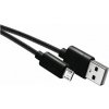 Emos SM7008BL USB 2.0 A/M - micro B/M, 2m, černý