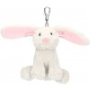 Nelly Princess Mimi sivý plyšový zajačik na kľúčenku