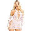 Leg Avenue - Mini Dress & Gloves Set White