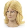 VÝPREDAJ: BraveHead 9854 Female Blonde - cvičná hlava, 100% ľudské vlasy, 35-40 cm