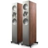 Kef Reference 3 Meta - stříbrná / ořech