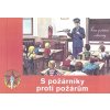 Papierový model s požiarnikmi proti požiarom
