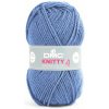 Priadza KNITTY 4 50g, blankytne modrá - odtieň 969