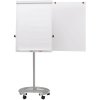Maul mobilný flipchart MAULoffice (š x v) 70 cm x 100 cm strieborná vr. odkladacie poličky, vr. držiaka papiera, vr. držiaka bloku, výškovo nastaviteľný,; 6375095