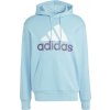 Pánska mikina adidas, BL FT HD svetlomodrá,biela 2XL