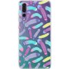 Odolné silikónové puzdro iSaprio - Feather Pattern 01 - Huawei P20 Pro