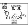 Koncový tlmič výfuku MTS 01.60328