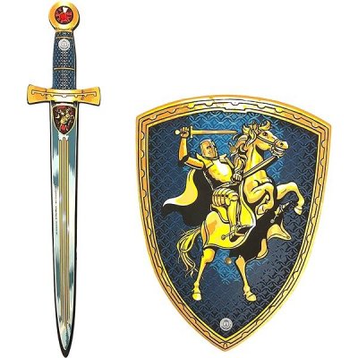 Liontouch Rytiersky set Rytier na koni meč a štít