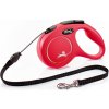 Flexi vodítko New Classic M do 20kg, 8m lanko - červené