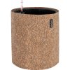 Lechuza Kvetináč Trendcover 32, Cork Dark Natural, pr. 32 x 33 cm