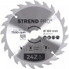 Kotúč Strend Pro TCT 160x2.2x20/16 mm 24T, na drevo, pílový, SK plátky