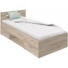 IDEA nábytok Multifunkčná posteľ 90x200 MICHIGAN dub