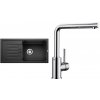 Blanco Set 11-C 25 Mila (Favum XL 6 S + Mila) antracit 524 233, 519 414