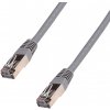 Datacom 1581 Kábel CAT5E, FTP, 1m, šedý