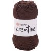 Yarn Art Creative 232 Dark Brown Pletacia priadza