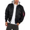 Alpha Industries zimná bunda MA-1 D-Tec black Farba: čierna, Veľkosť: 3XL
