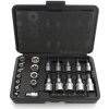 NÁSTAVCE E-TORX bity SADA 1/4 3/8 1/2 E4-E20 30ks