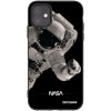 Picasee silikónový čierny obal pre Apple iPhone 11 - Astronaut Big