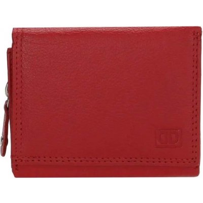 malá kožená peňaženka Clarrisa červená