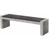 MEVA-TEC Betonová lavička bez opěradla