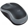 Logitech M185/Kancelárska/Optická/1 000 DPI/Bezdrôtová USB/Šedá 910-002238